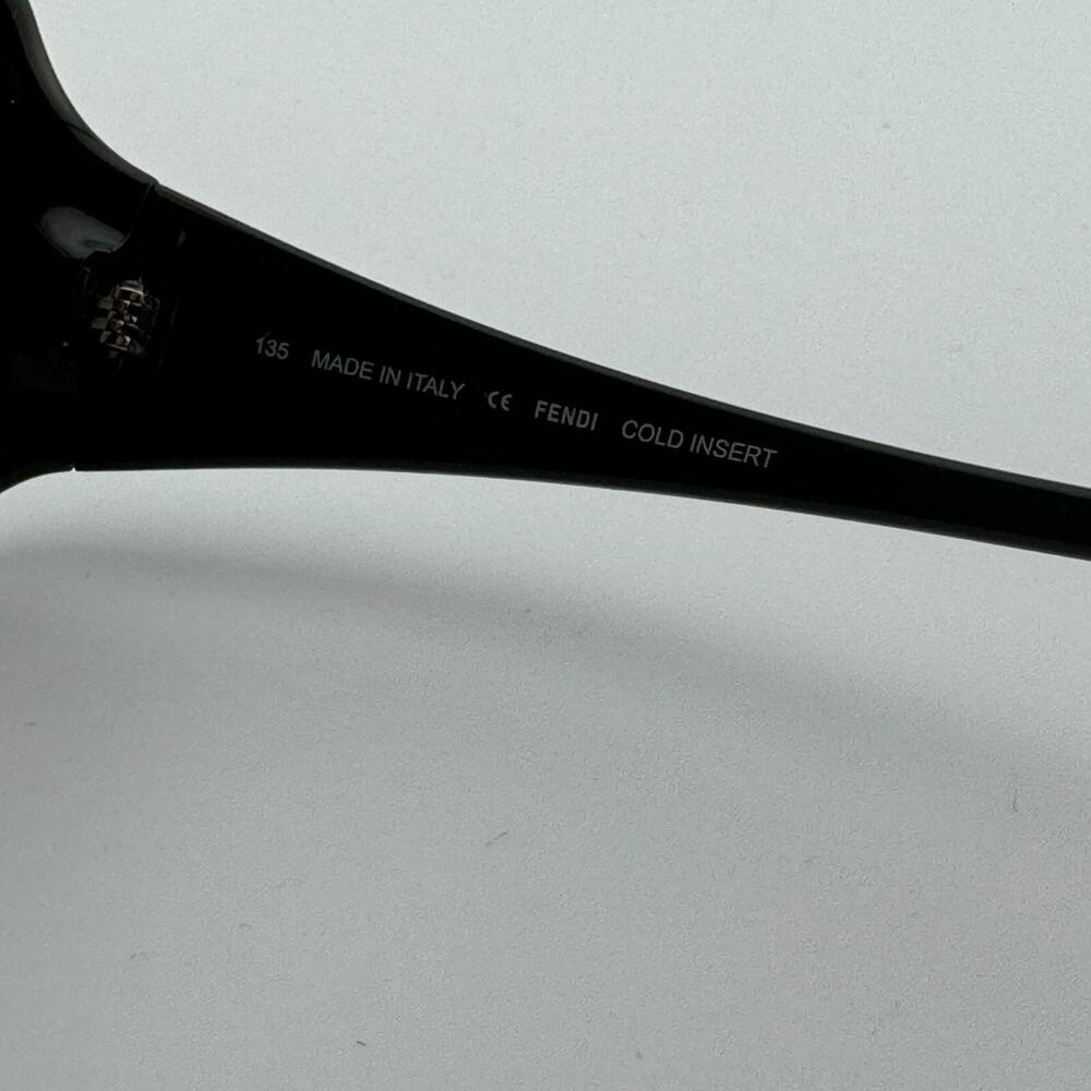 Fendi Cold Insert Sunglasses Frames Butterfly Bla… - image 6